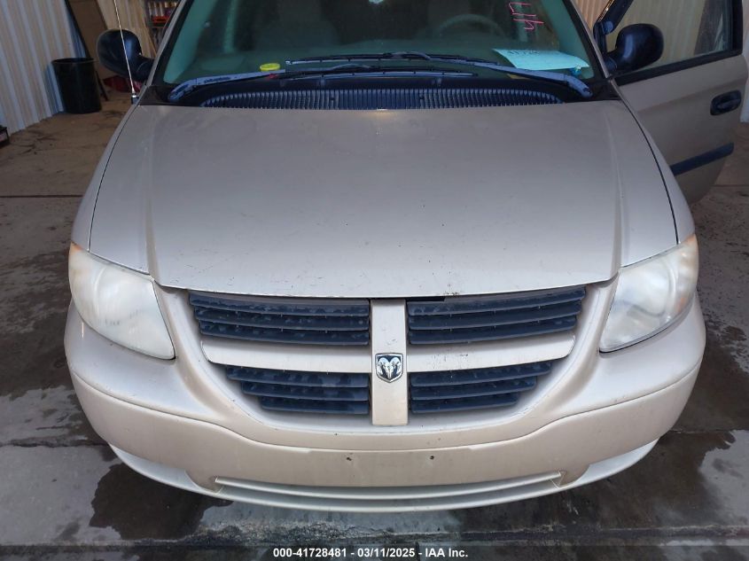 2006 Dodge Grand Caravan Se VIN: 1D4GP24R36B589169 Lot: 41728481