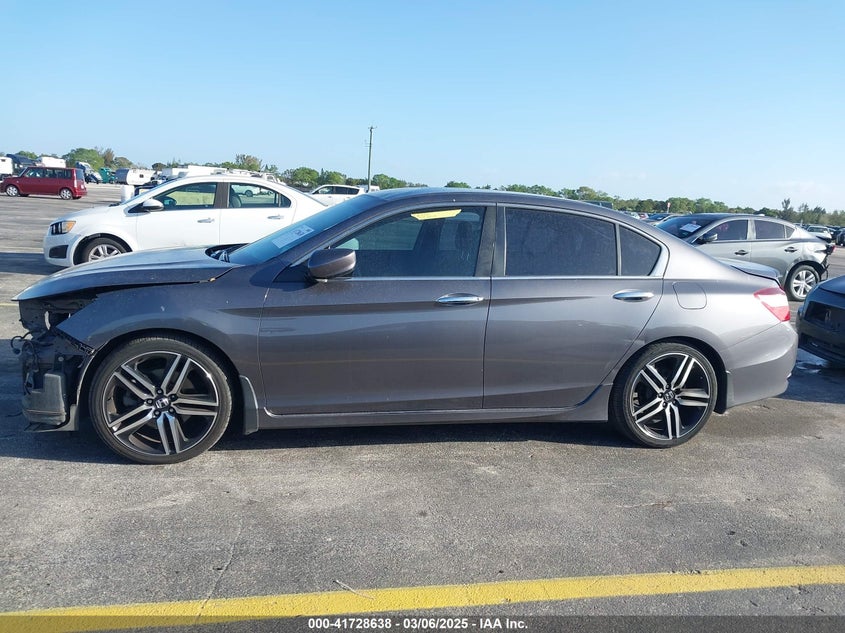 2016 HONDA ACCORD VIN: 1HGCR2F55GA164724
