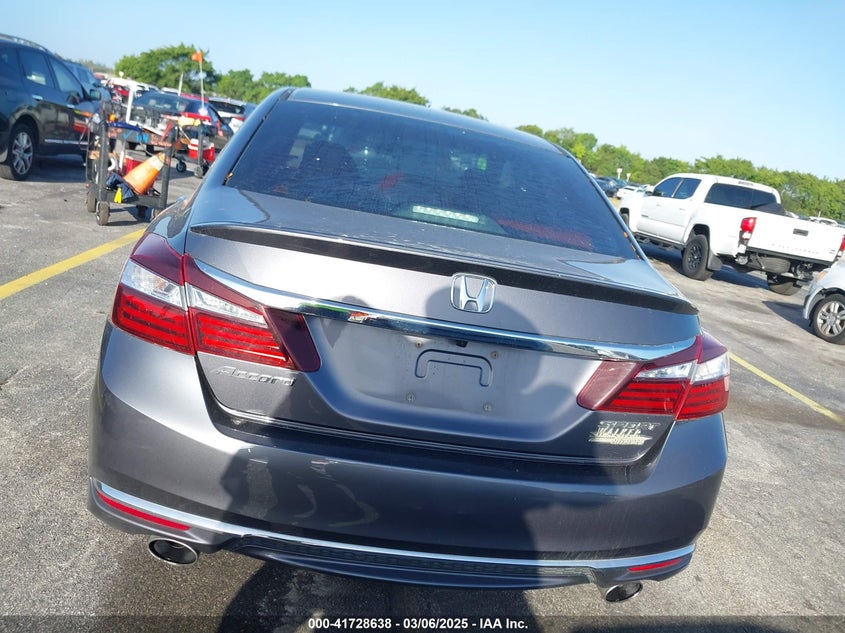 2016 HONDA ACCORD VIN: 1HGCR2F55GA164724