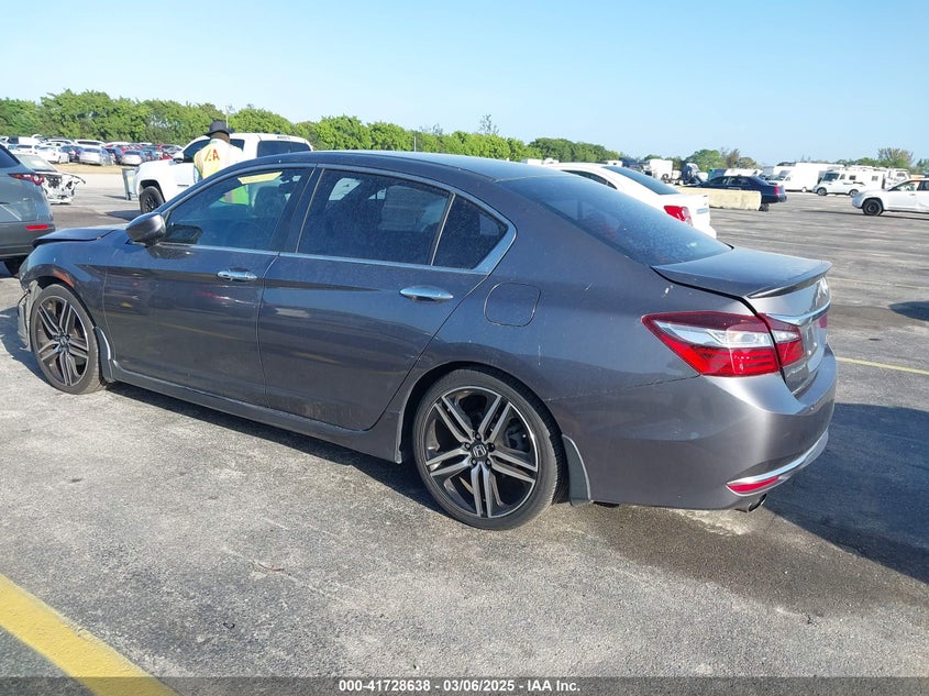 2016 HONDA ACCORD VIN: 1HGCR2F55GA164724