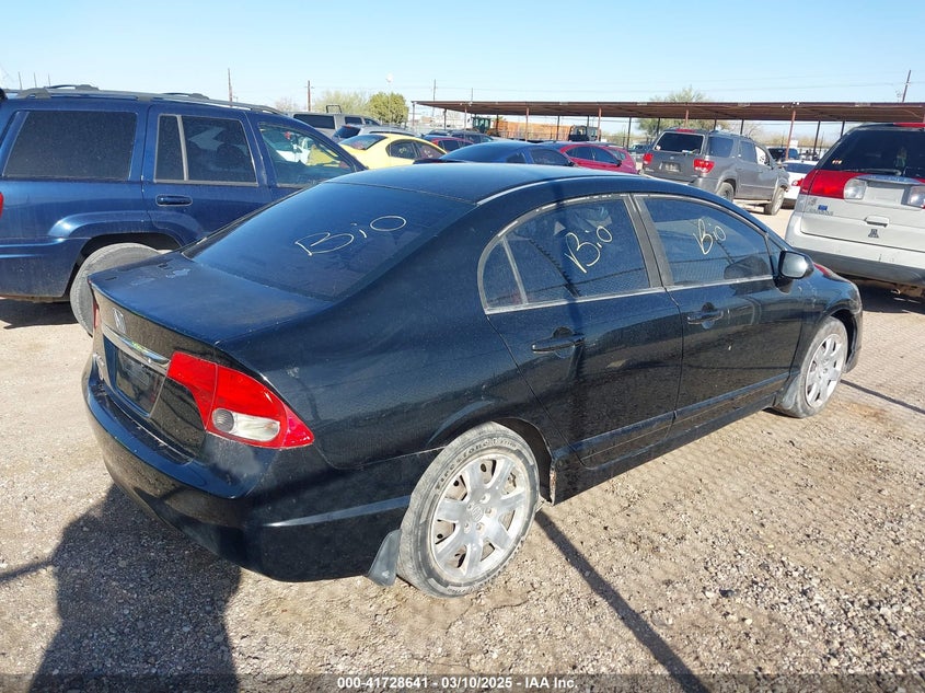 2009 HONDA CIVIC VIN: 19XFA16519E045078