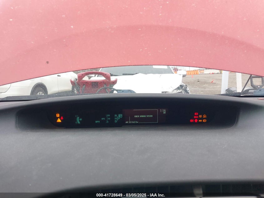 2011 TOYOTA PRIUS VIN: JTDKN3DU5B1445677