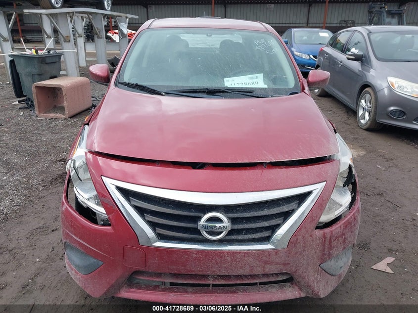 2019 NISSAN VERSA VIN: 3N1CN7AP9KL822680