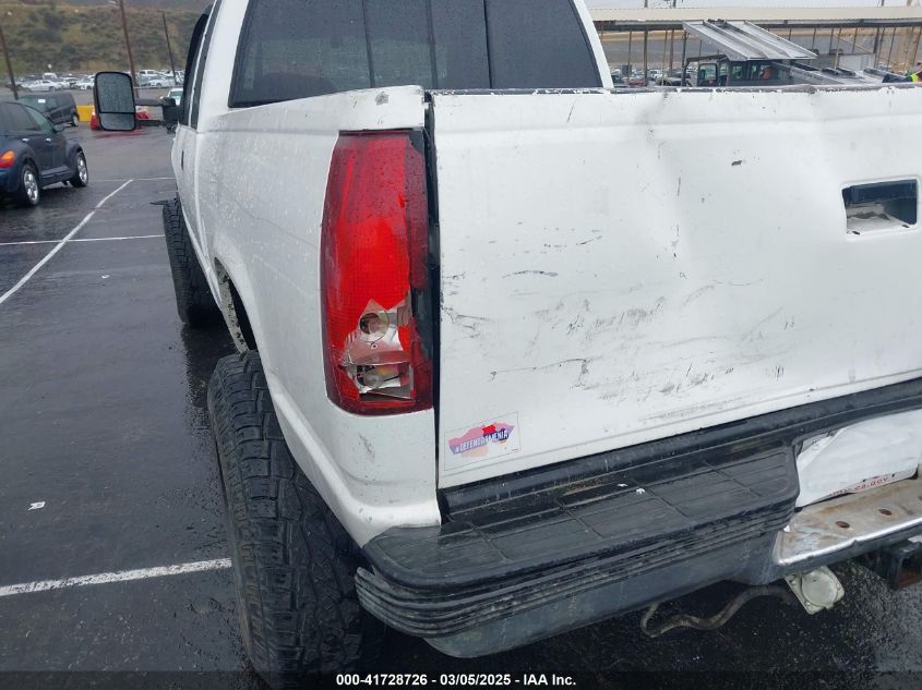 1993 Chevrolet Gmt-400 K1500 VIN: 2GCEK19K3P1251829 Lot: 41728726