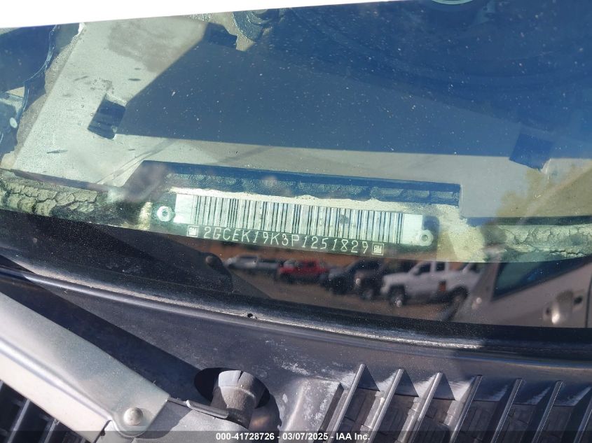 1993 Chevrolet Gmt-400 K1500 VIN: 2GCEK19K3P1251829 Lot: 41728726