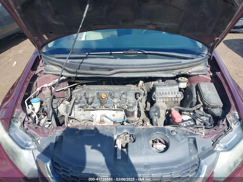 2013 HONDA CIVIC VIN: 19XFB2F50DE253884