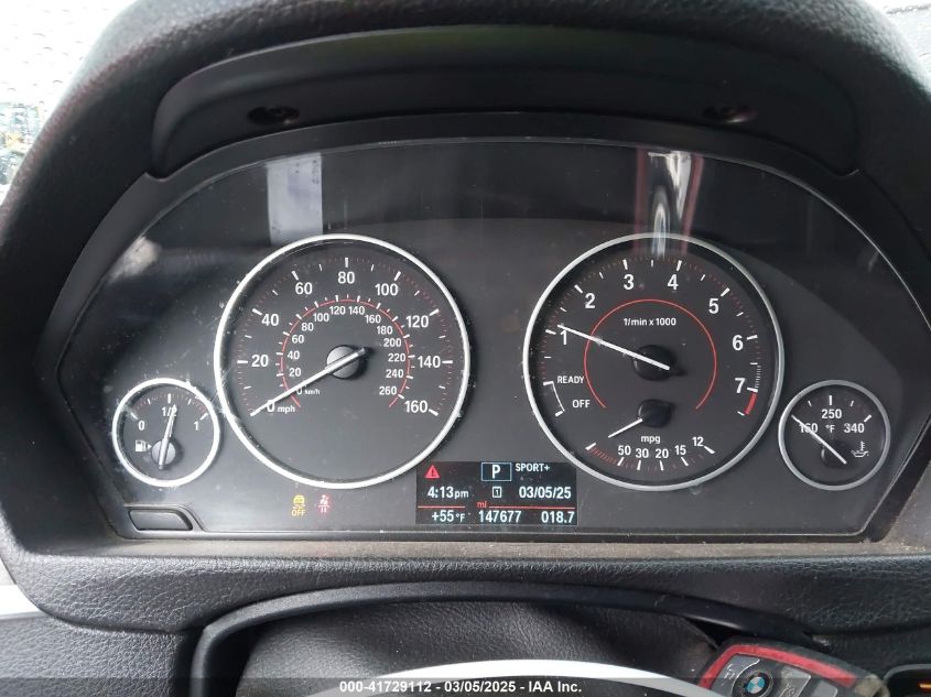 2016 BMW 328I VIN: WBA8E9G5XGNT44486 Lot: 41729112