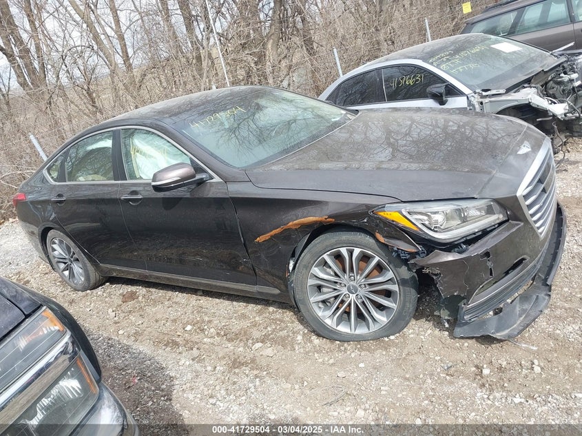 2016 HYUNDAI GENESIS VIN: KMHGN4JE9GU110867