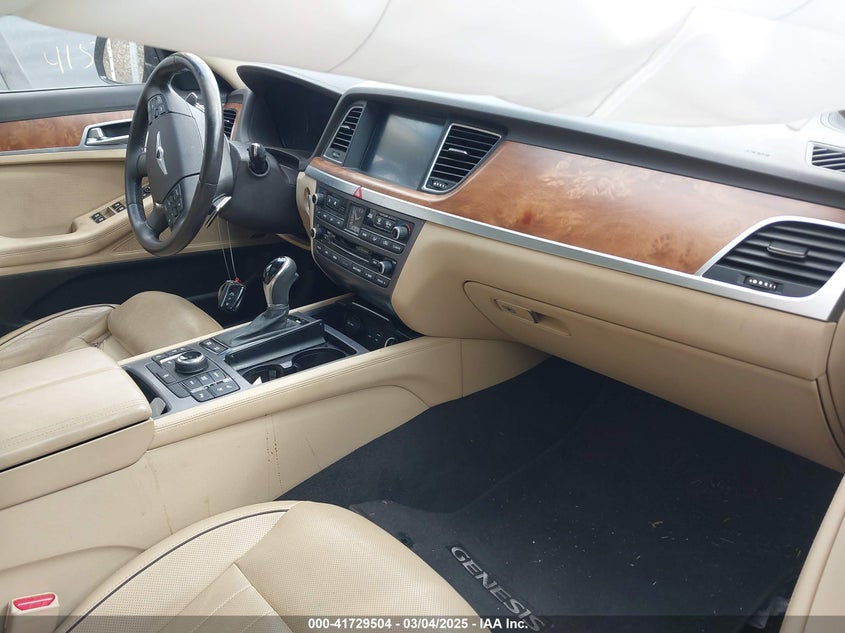 2016 HYUNDAI GENESIS VIN: KMHGN4JE9GU110867