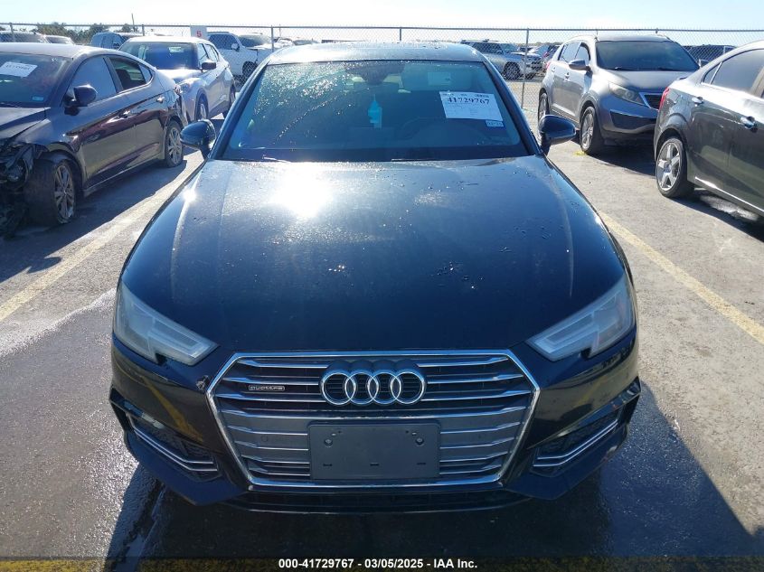 2017 Audi A4 2.0T Premium VIN: WAUENAF4XHN035163 Lot: 41729767