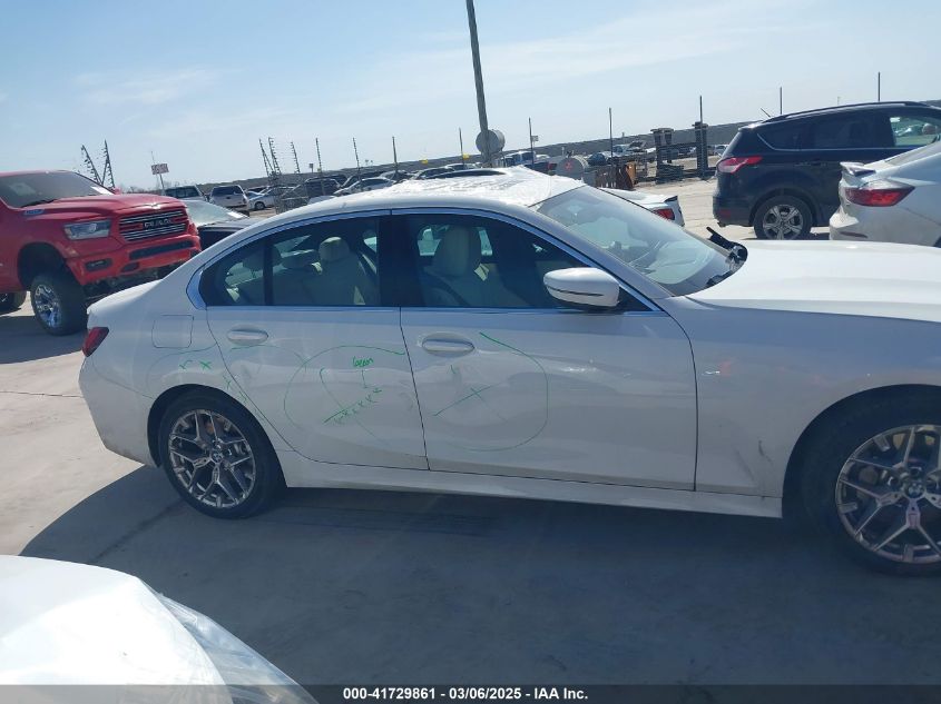 2025 BMW 3 Series 330I VIN: 3MW69CW01S8F10694 Lot: 41729861