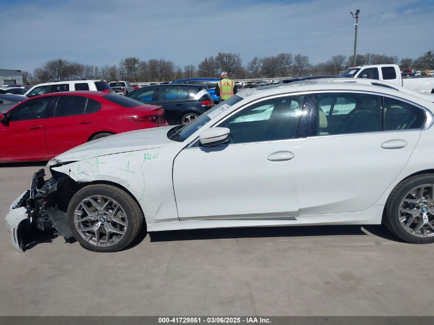 2025 BMW 3 Series 330I VIN: 3MW69CW01S8F10694 Lot: 41729861