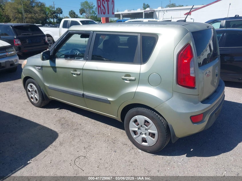 2012 KIA SOUL VIN: KNDJT2A56C7388932
