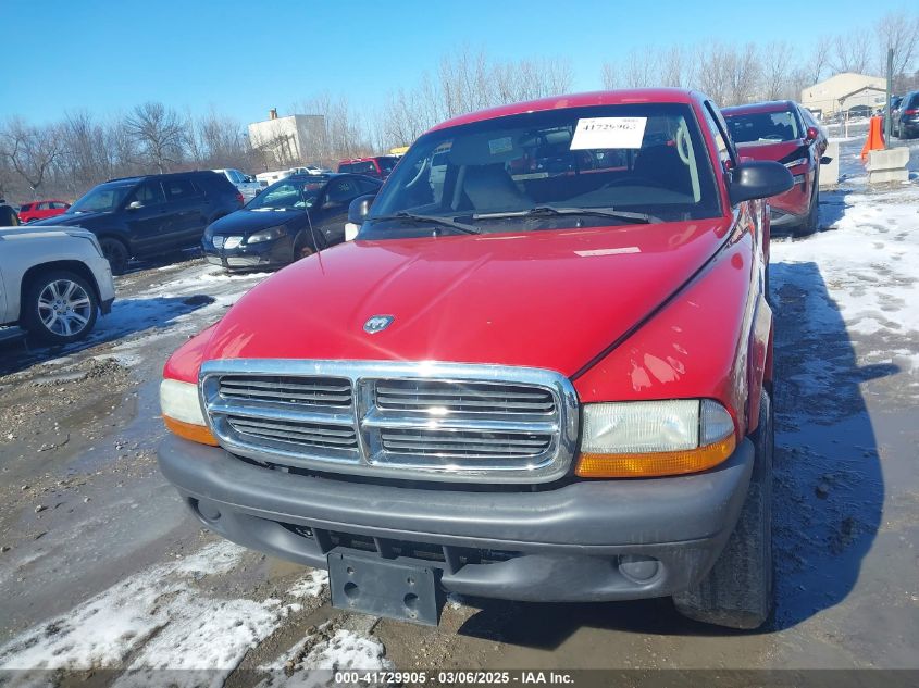2004 Dodge Dakota VIN: 1D7HG12K94S556391 Lot: 41729905