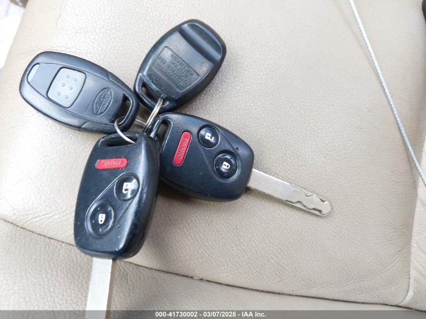 2009 Honda Cr-V Ex-L VIN: 5J6RE487X9L053294 Lot: 41730002