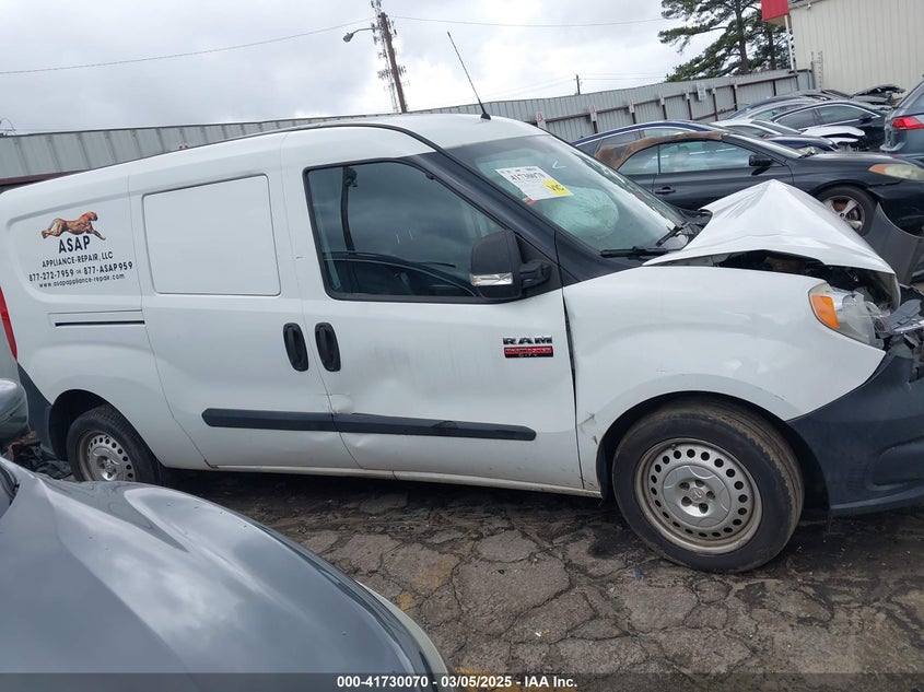 2017 RAM PROMASTER CITY TRADESMAN ZFBERFAB7H6E80597