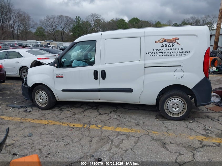 2017 RAM PROMASTER CITY TRADESMAN ZFBERFAB7H6E80597
