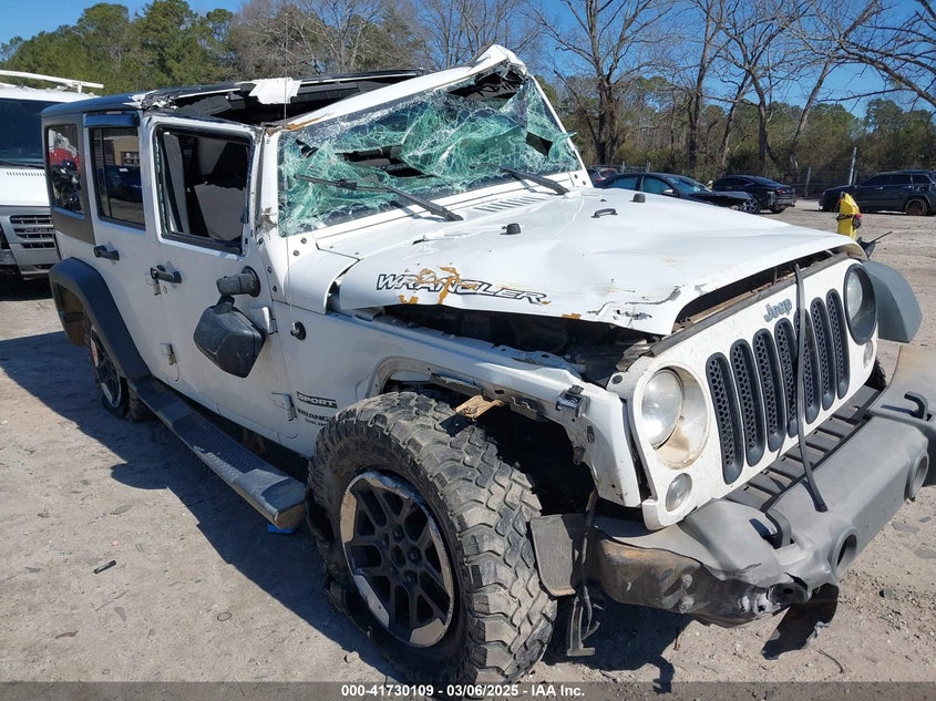 2017 JEEP WRANGLER UNLIMITED SPORT - 1C4BJWDG7HL520402