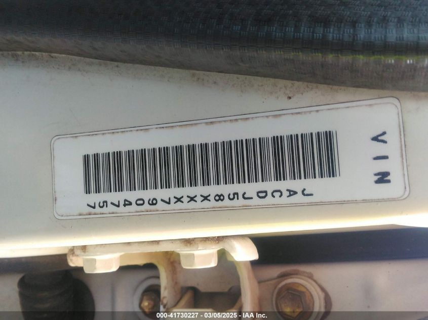 1999 Isuzu Trooper S VIN: JACDJ58XXX7904757 Lot: 41730227