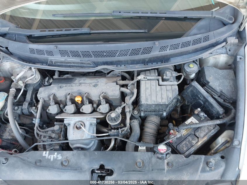 2007 Honda Civic Lx VIN: 2HGFG12627H536100 Lot: 41730258