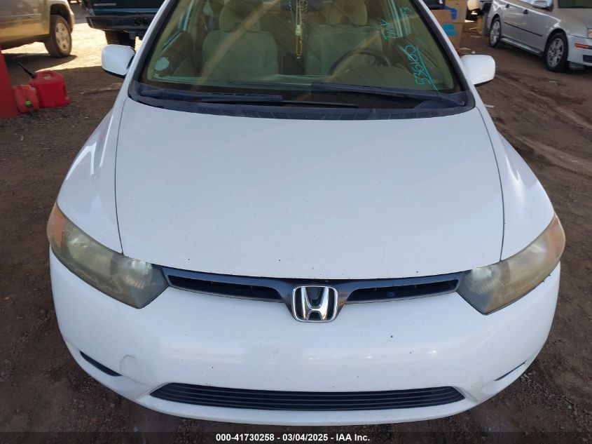 2007 Honda Civic Lx VIN: 2HGFG12627H536100 Lot: 41730258