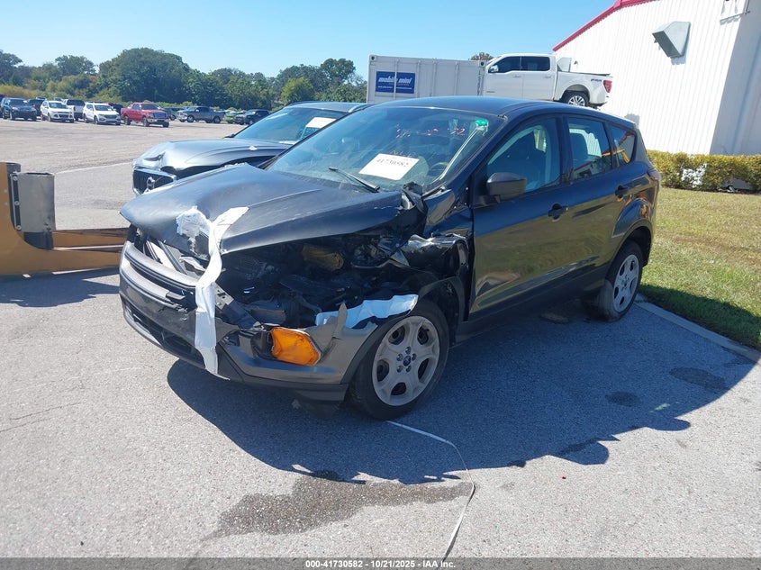 2017 Ford Escape S grey other gasoline 1FMCU0F71HUC44200 photo #3