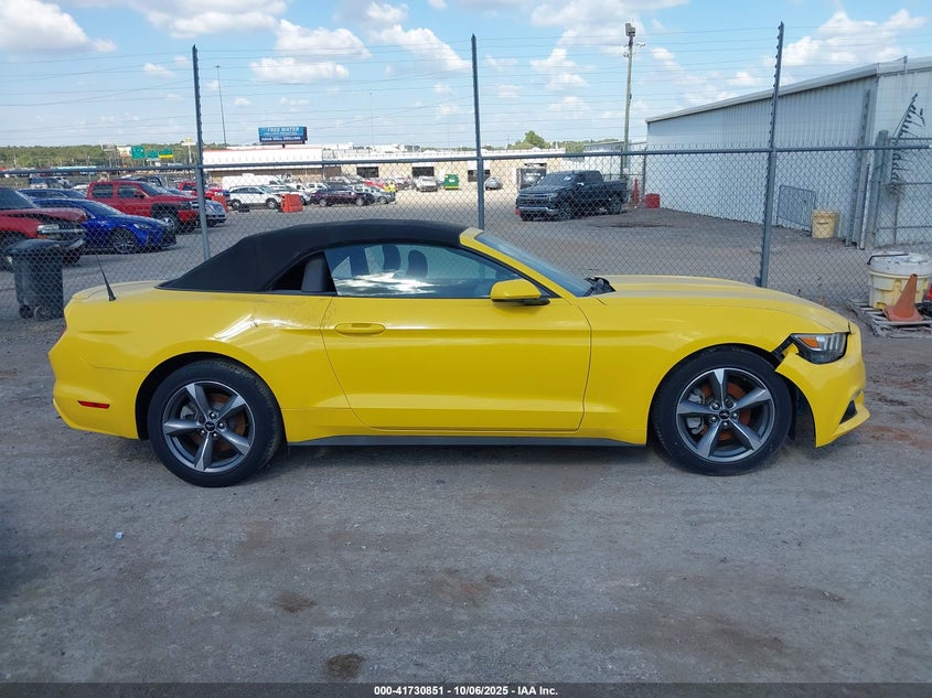 2015 Ford Mustang V6 VIN: 1FATP8EM2F5409542 Lot: 41730851
