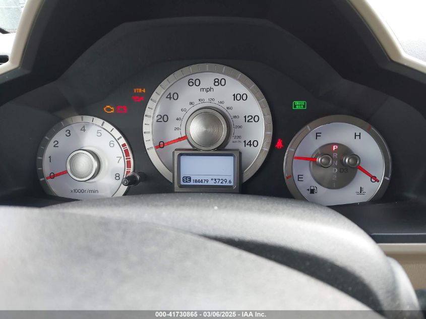 2009 Honda Pilot Touring VIN: 5FNYF48949B025817 Lot: 41730865