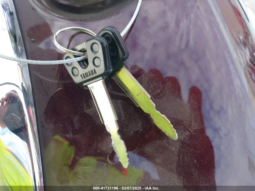 2007 Yamaha Xvs1100 VIN: JYAVP11E37A098166 Lot: 41731196