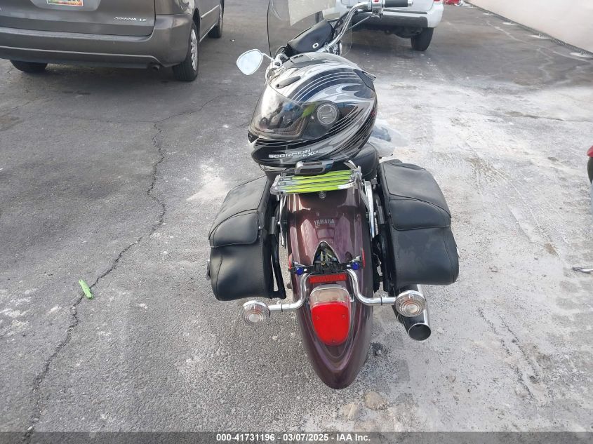 2007 Yamaha Xvs1100 VIN: JYAVP11E37A098166 Lot: 41731196