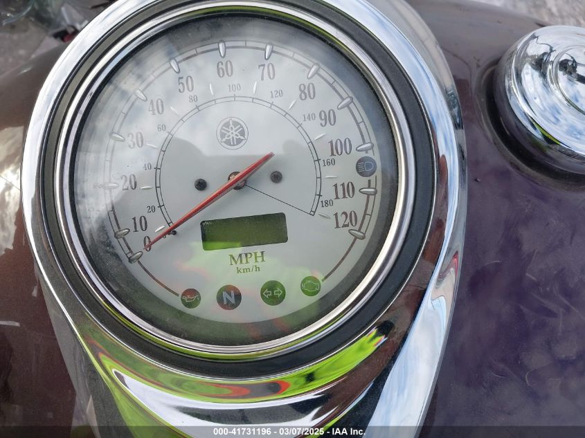 2007 Yamaha Xvs1100 VIN: JYAVP11E37A098166 Lot: 41731196