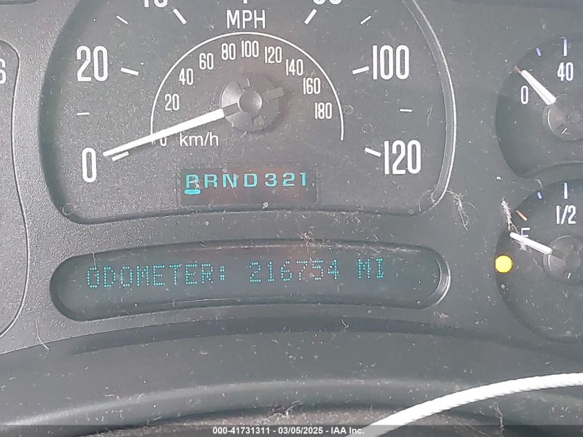 2003 Cadillac Escalade Standard VIN: 1GYEK63N63R203043 Lot: 41731311