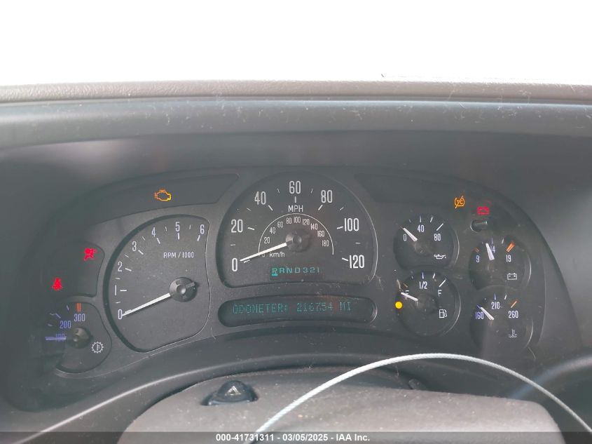 2003 Cadillac Escalade Standard VIN: 1GYEK63N63R203043 Lot: 41731311