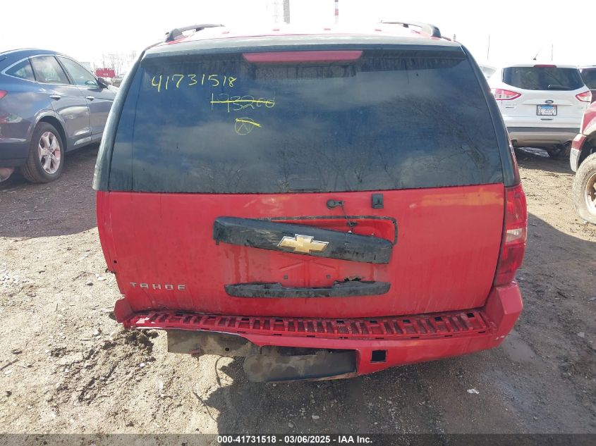 2007 Chevrolet Tahoe Lt VIN: 1GNFK13017R193200 Lot: 41731518