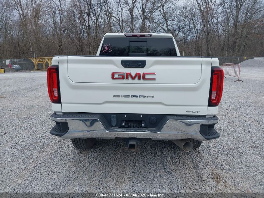 2021 GMC Sierra 2500Hd 4Wd Standard Bed Slt VIN: 1GT49NEY1MF160992 Lot: 41731624