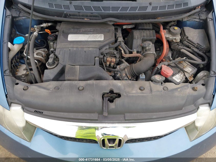 2009 HONDA CIVIC HYBRID VIN: JHMFA36279S010896