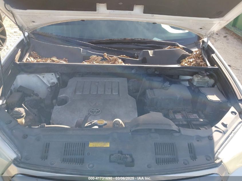 2011 Toyota Highlander Limited V6 VIN: 5TDYK3EHXBS039823 Lot: 41731690