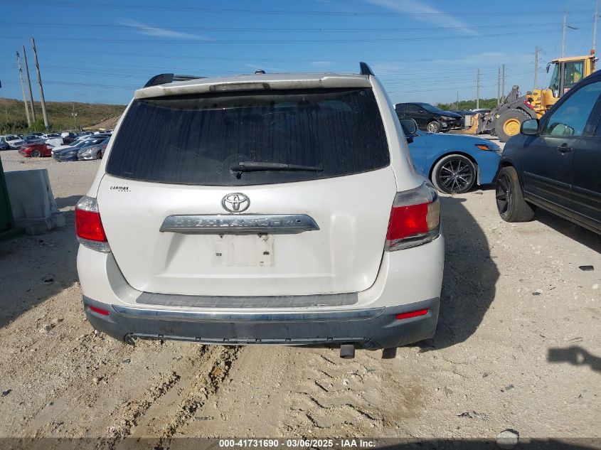 2011 Toyota Highlander Limited V6 VIN: 5TDYK3EHXBS039823 Lot: 41731690