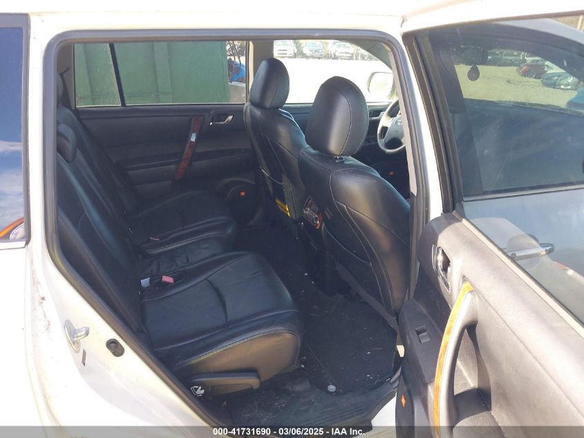 2011 Toyota Highlander Limited V6 VIN: 5TDYK3EHXBS039823 Lot: 41731690