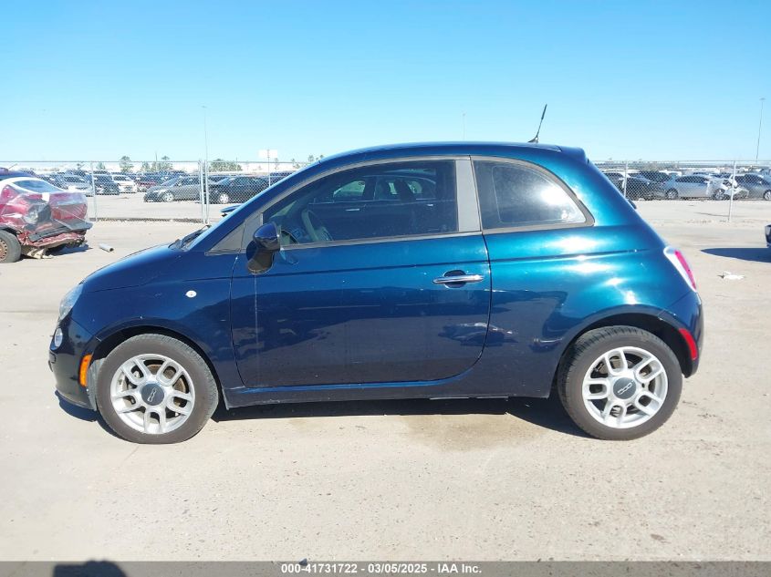 2013 Fiat 500 Pop VIN: 3C3CFFAR7DT534752 Lot: 41731722