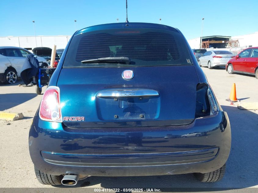 2013 Fiat 500 Pop VIN: 3C3CFFAR7DT534752 Lot: 41731722