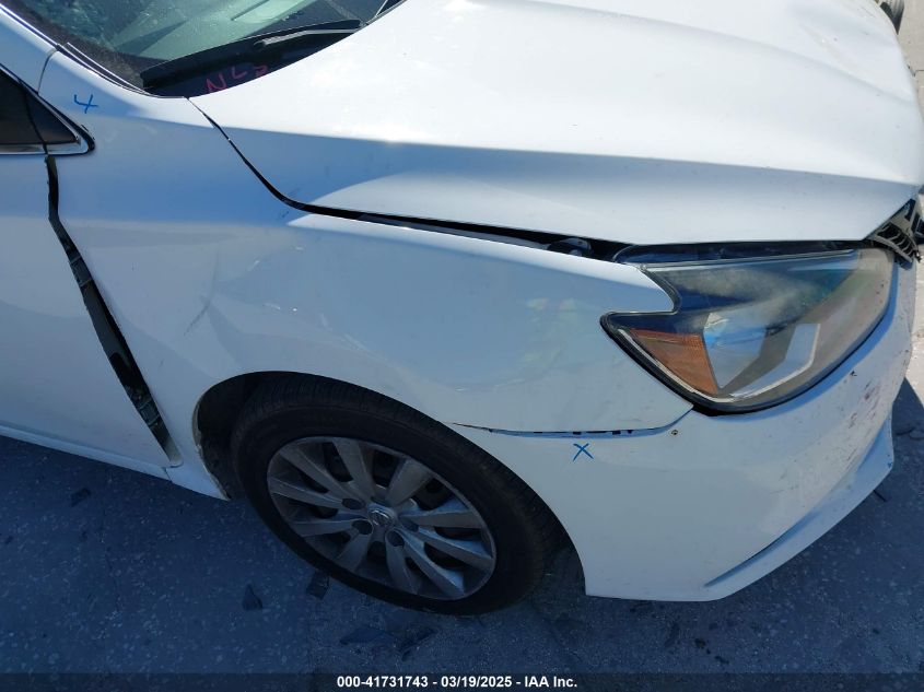 2018 Nissan Sentra S VIN: 3N1AB7APXJY229735 Lot: 41731743