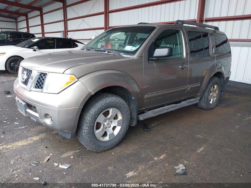 5N1AR18W26C642277 2006 NISSAN PATHFINDER photo no. 2