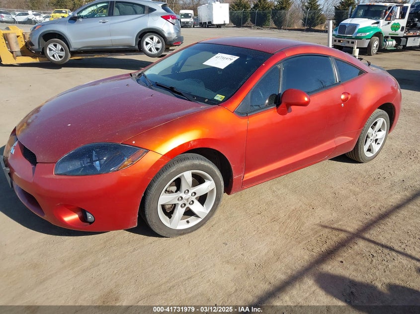 2007 MITSUBISHI ECLIPSE VIN: 4A3AK24FX7E013700