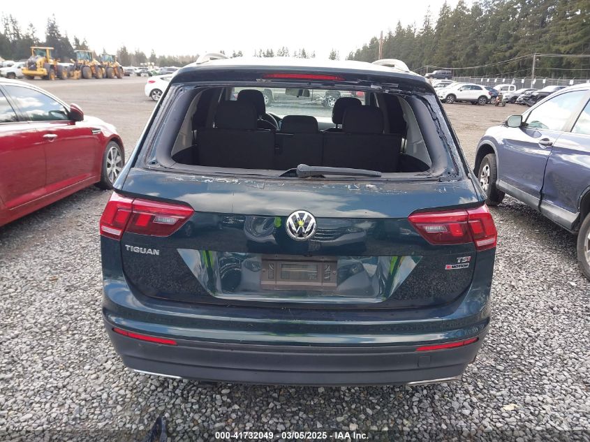 2018 Volkswagen Tiguan 2.0T S VIN: 3VV0B7AX5JM113098 Lot: 41732049