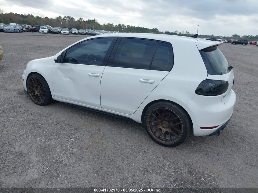 2013 VOLKSWAGEN GTI VIN: WVWHD7AJ1DW093931