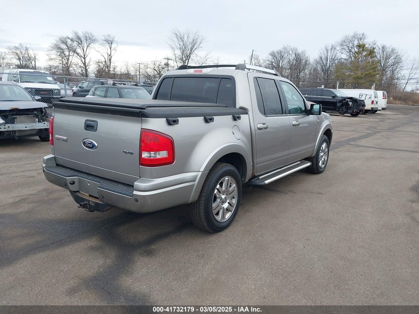 2008 FORD EXPLORER SPORT TRAC VIN: 1FMEU53828UA28696