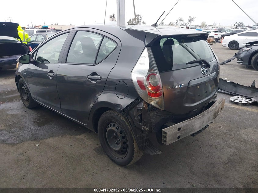 2012 TOYOTA PRIUS C VIN: JTDKDTB30C1024951