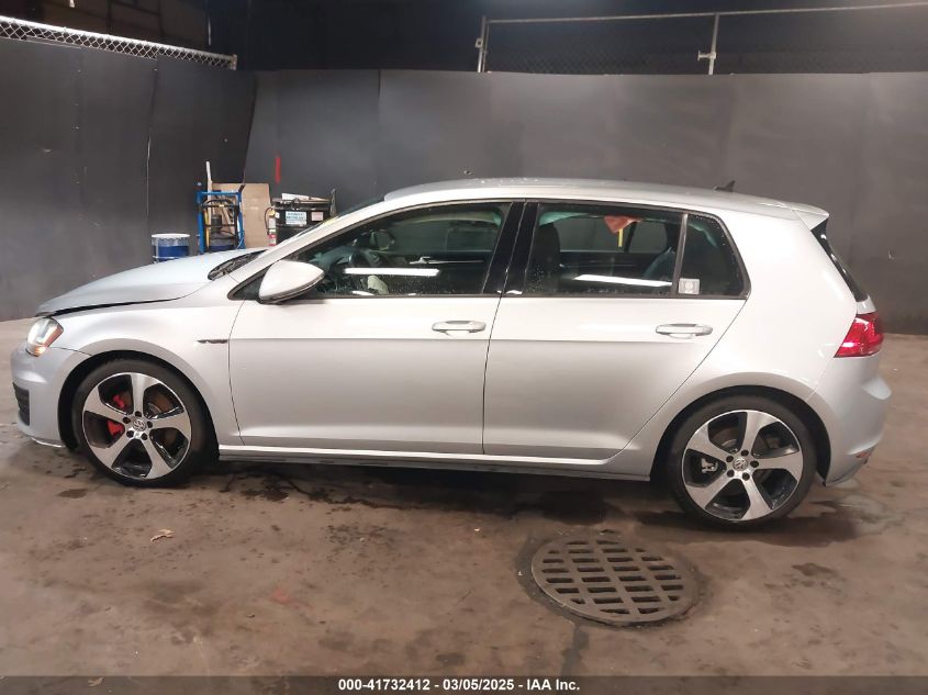 2015 Volkswagen Golf Gti 2.0T S 4-Door VIN: 3VW5T7AU8FM030101 Lot: 41732412