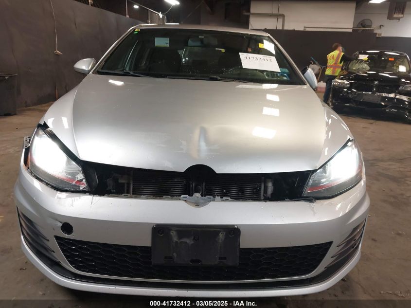 2015 Volkswagen Golf Gti 2.0T S 4-Door VIN: 3VW5T7AU8FM030101 Lot: 41732412